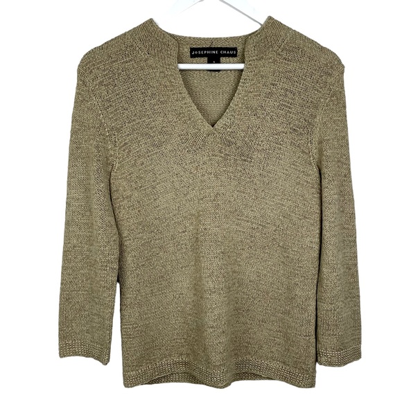 Josephine Chaus Sweaters - Josephine Chaus V-Neck Sweater Top Size Small